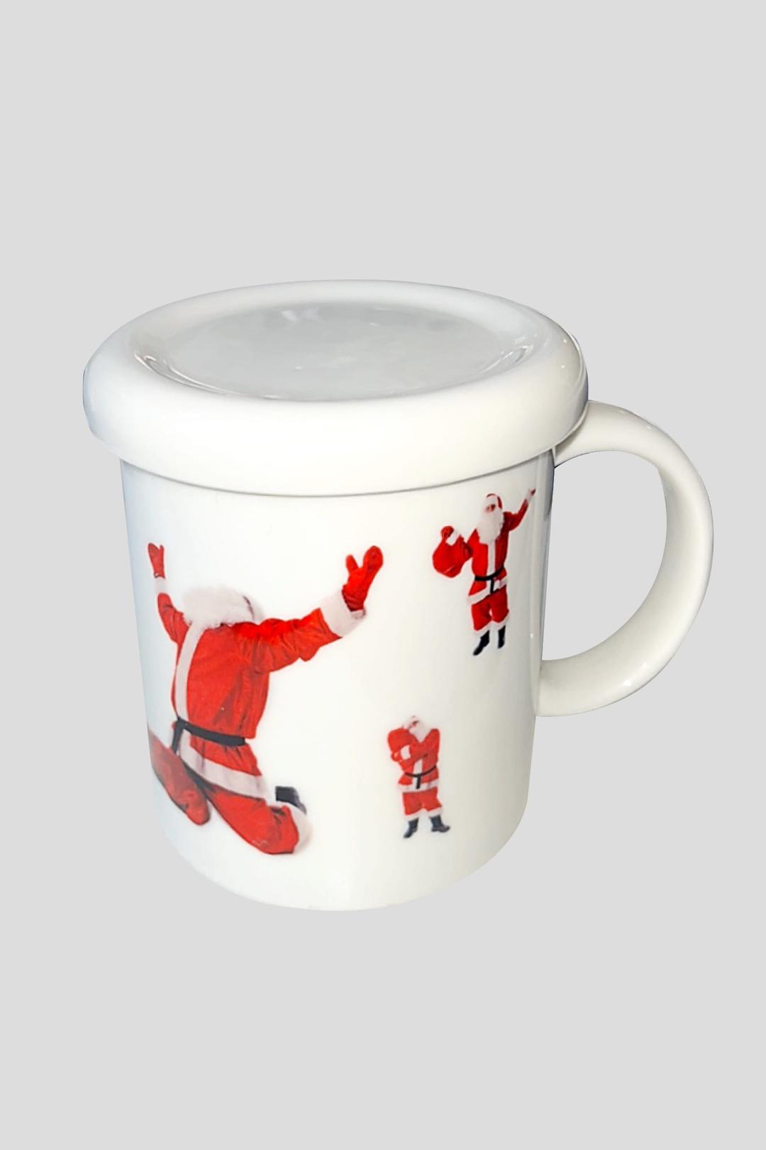 Santa's busy day mug