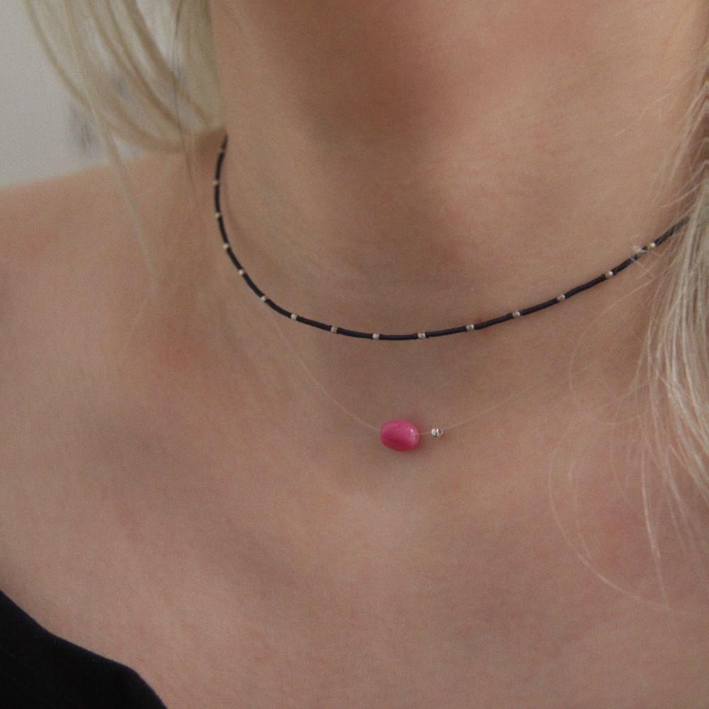 CCNMADE 드래곤 실버볼 목걸이 Dragon Silver Ball Necklace