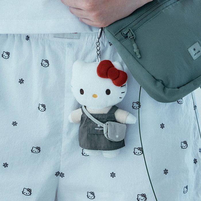 [스노우피크 X 헬로키티] 헬로스노우피크 키티 키링 Olive (S25SWFSU87)