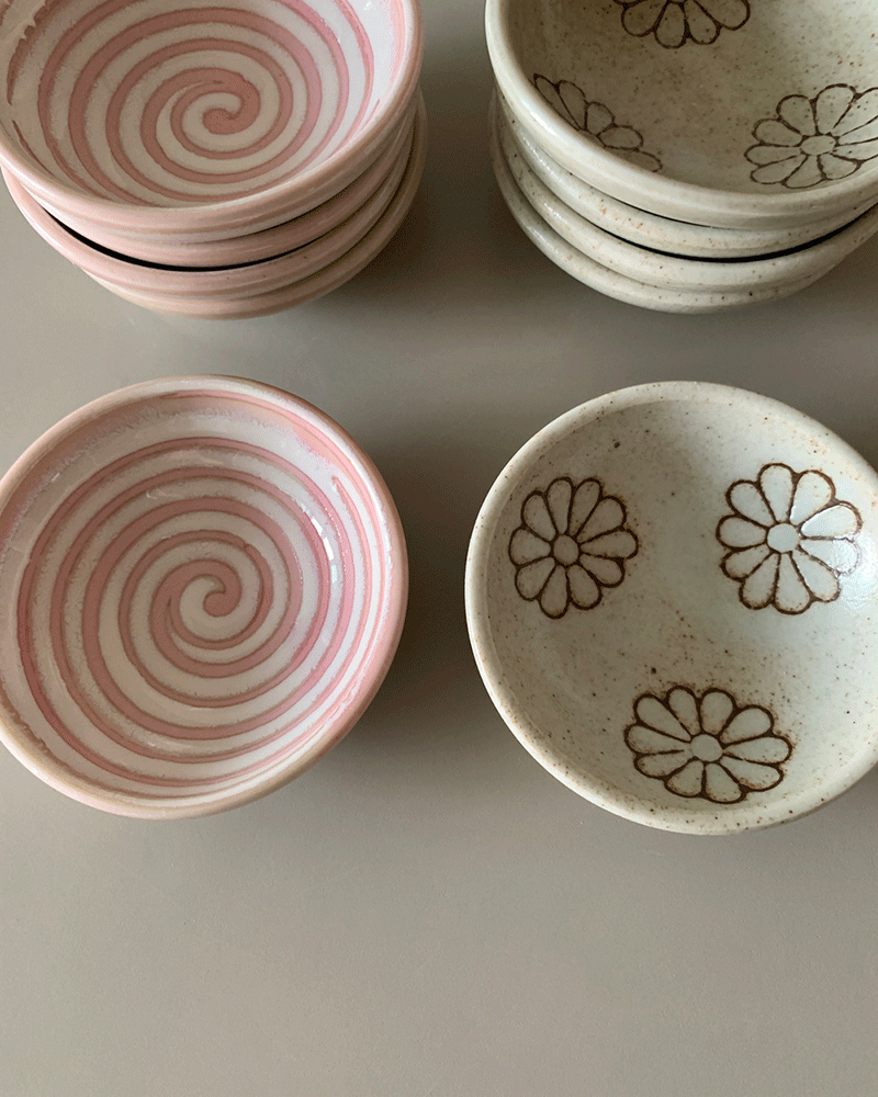 Spring mini plate (종지)