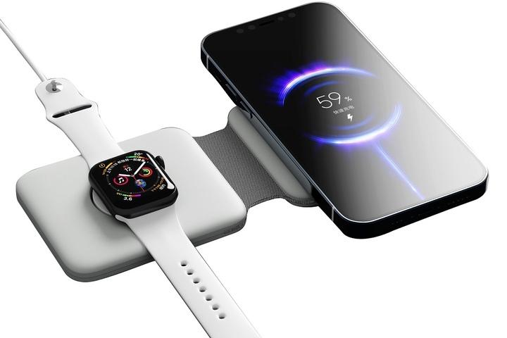 맥세이프 듀오 충전기 3in1 무선충전기 아이폰 애플워치 에어팟 호환 YMQ31