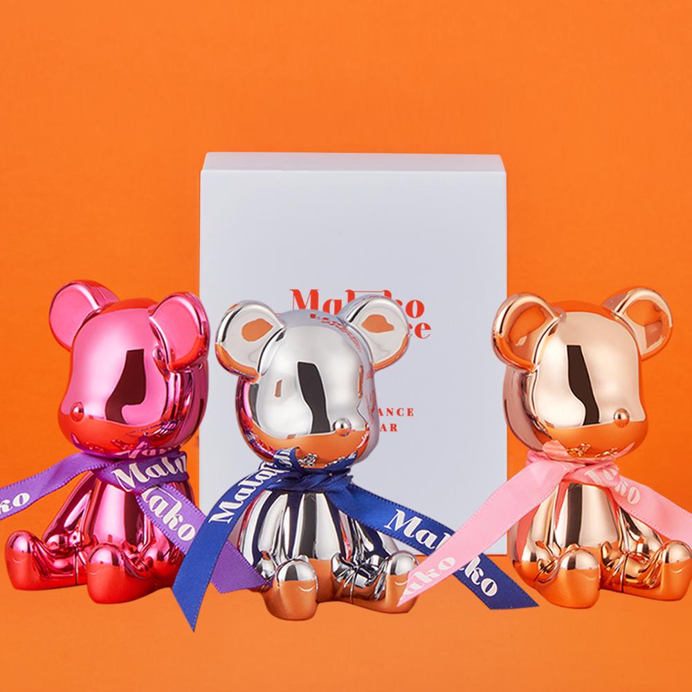 곰돌이 브릭 베어 차량용 방향제 선물 패키지 (2가지향 증정)