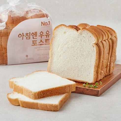 삼립 아침엔 우유토스트 식빵, 2개입, 1개