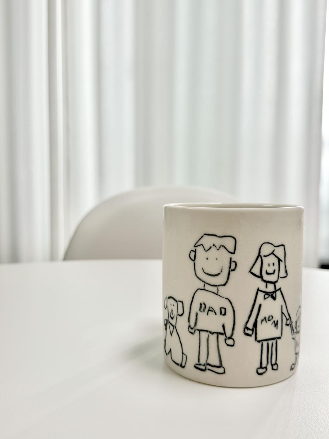 [스튜디오반느] 패밀리 머그 컵(FAMILY MUG CUP)