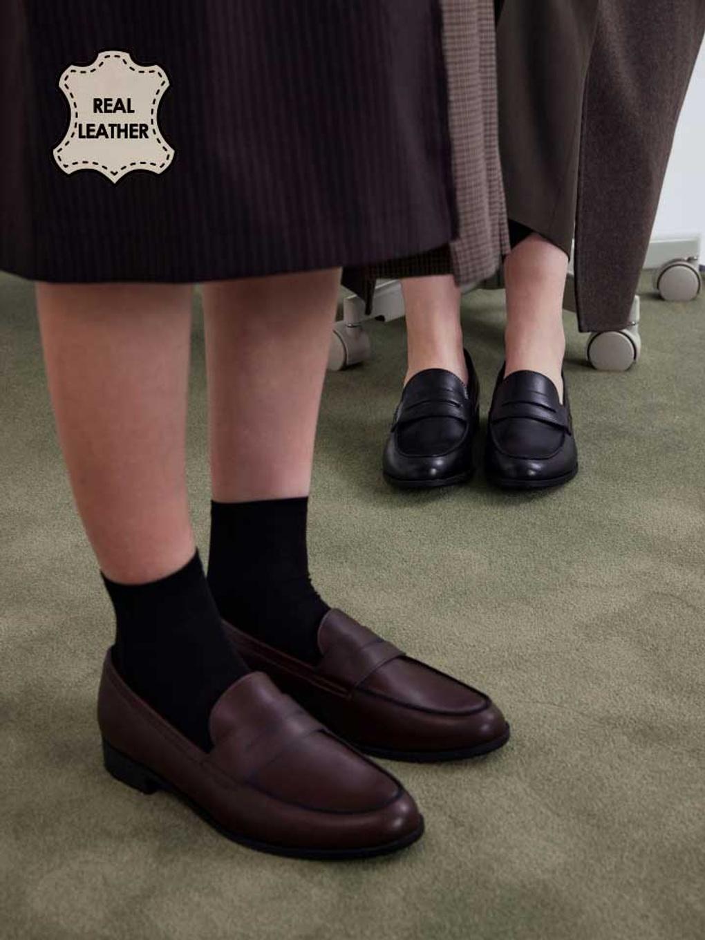 [슈탠다드] 리얼가죽 클래식 페니로퍼 3.0 HPWWCEA207