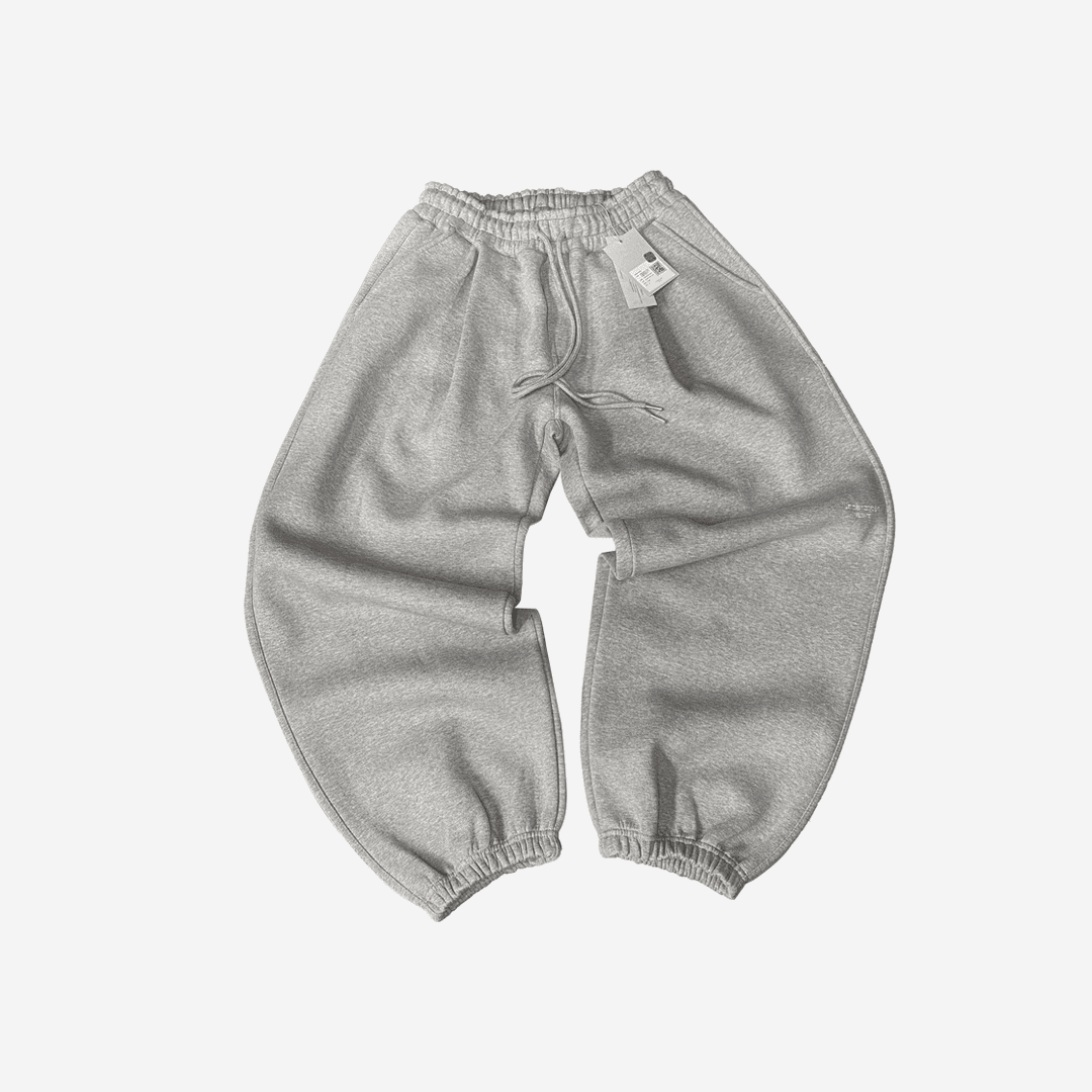 Undermycar Mu.03 Antil Fxxking Logo Play Oversized Sweat Jogger Melange Gray