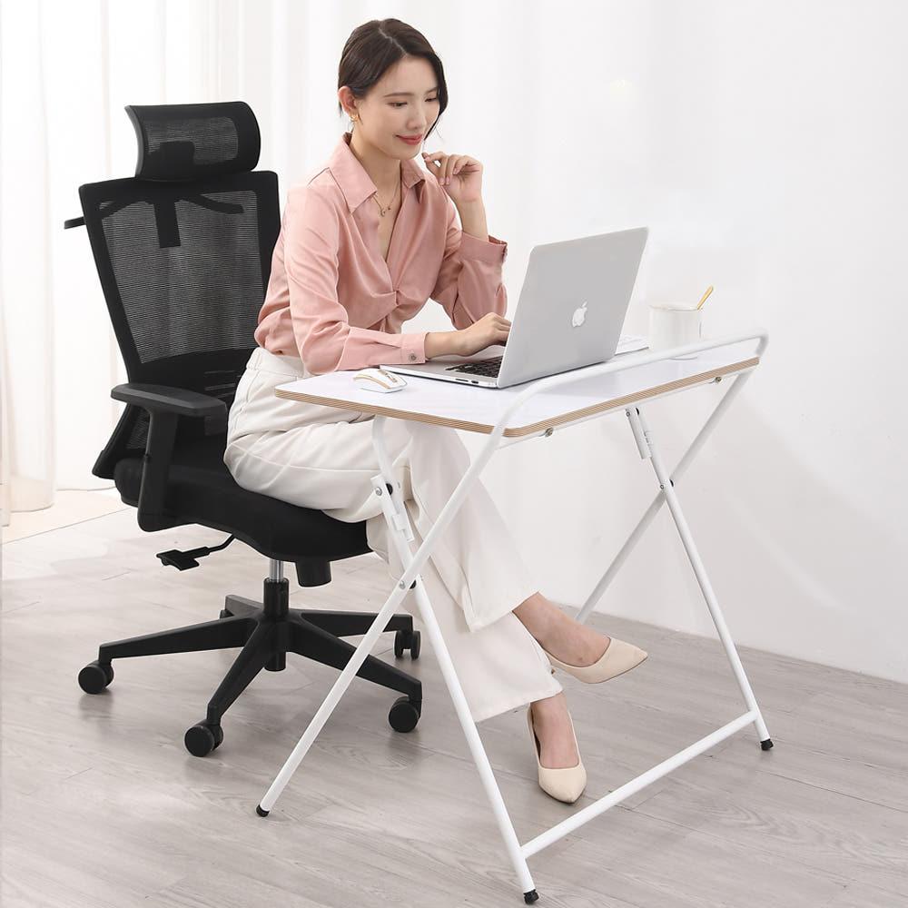 아우스 접이식테이블 컴퓨터책상 원룸 미니 폴딩테이블 자취방 노트북책상 SH03 중형 650