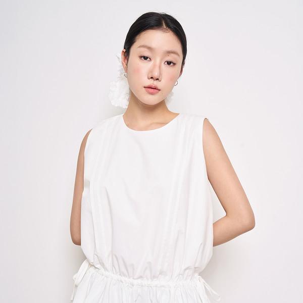 COTTON BALLOON DRESS (2COLOR)