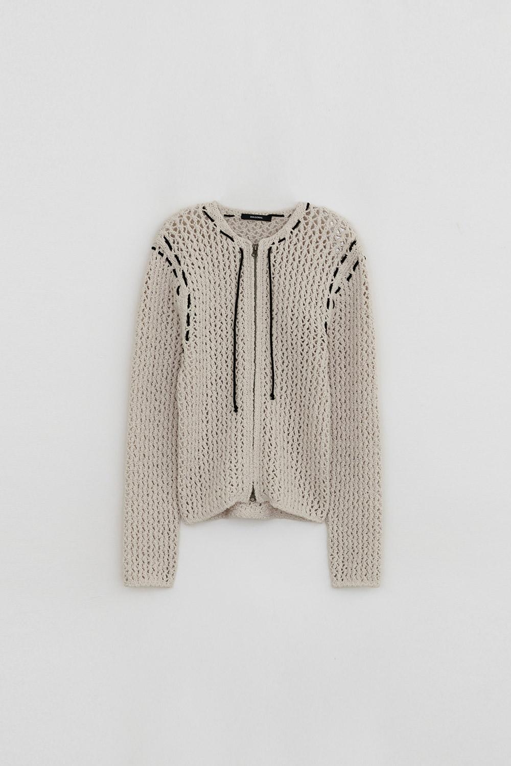 [EXCLUSIVE] NETTING TWO WAY ZIP UP