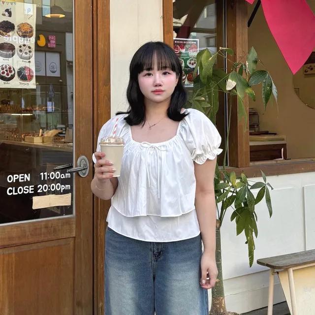 [55-77/입고지연] 리본 캉캉 투웨이 블라우스