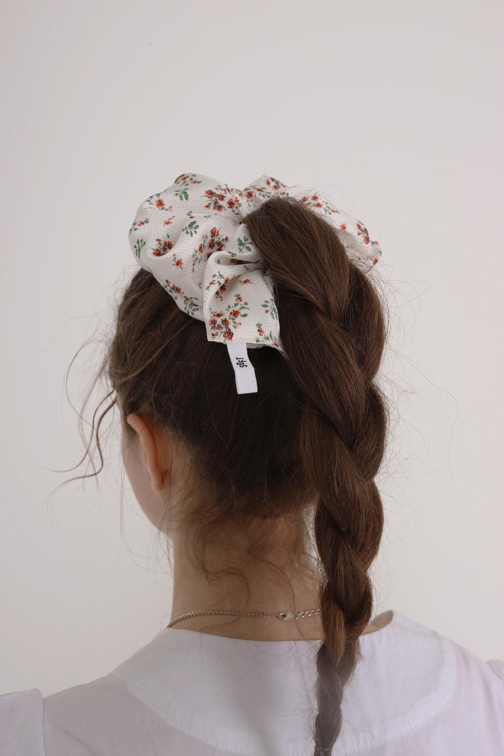 4th_SOFT flower scrunchy_2colors