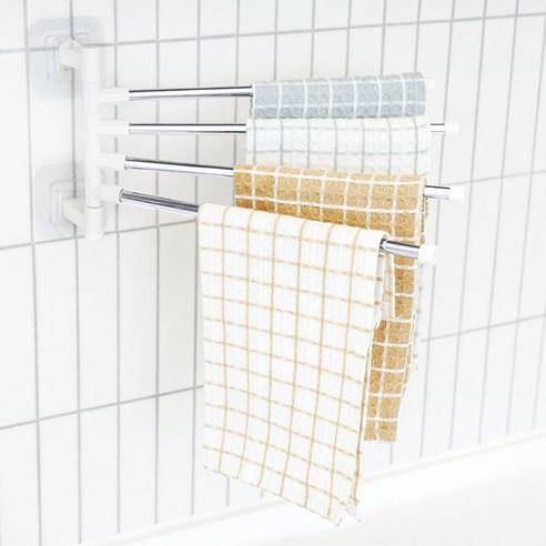 생활공식 회전식 4단 행주걸이 - 행주/타올걸이 | 쿠팡