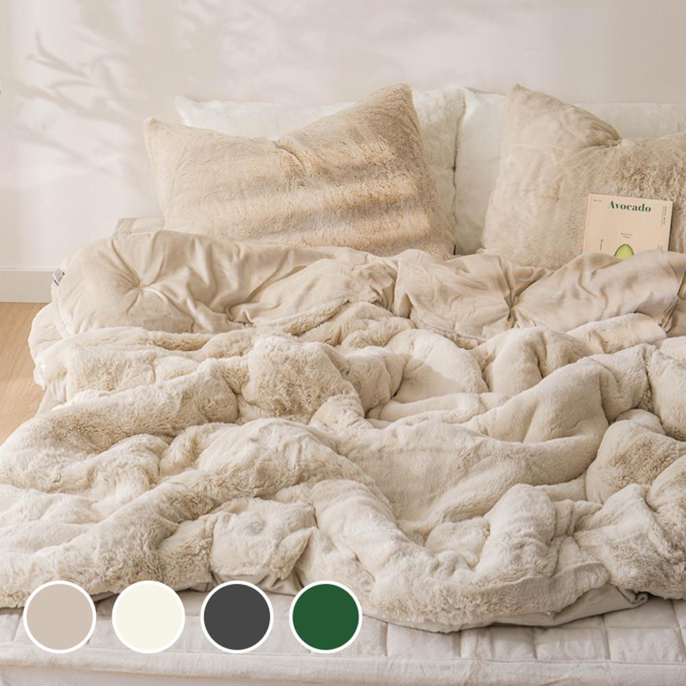 크리미 15mm 라셀 극세사 겨울 차렵이불 S/SS