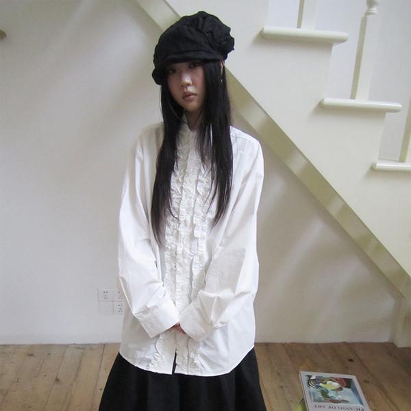 러플 블래킷 셔츠