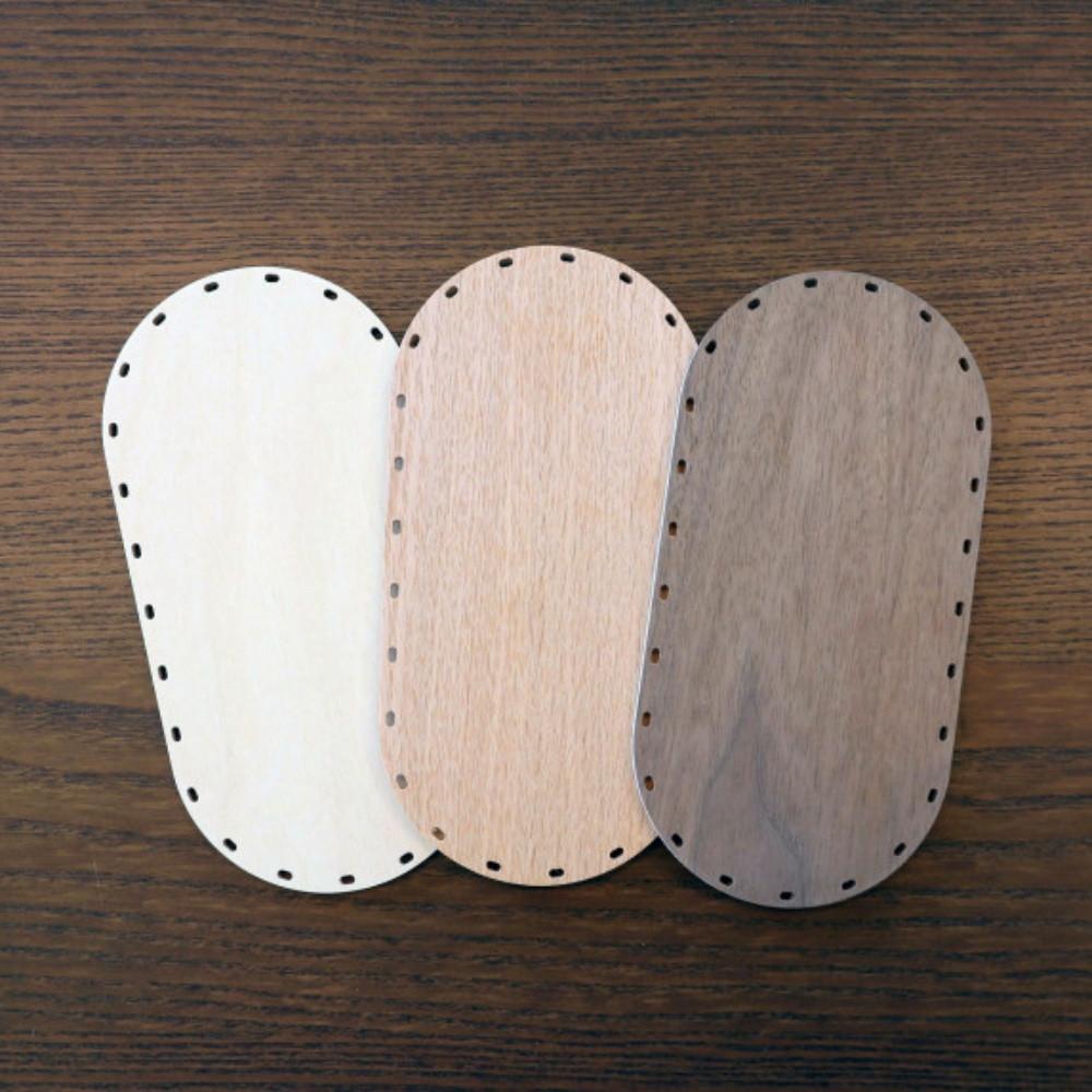 타원형 우드트레이 라탄공예재료 UV코팅 자작나무 합판 무늬목