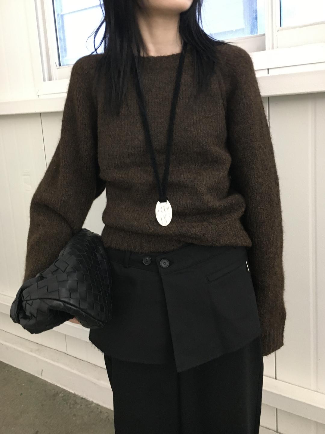 클라우드 나그랑 니트 [Brown]