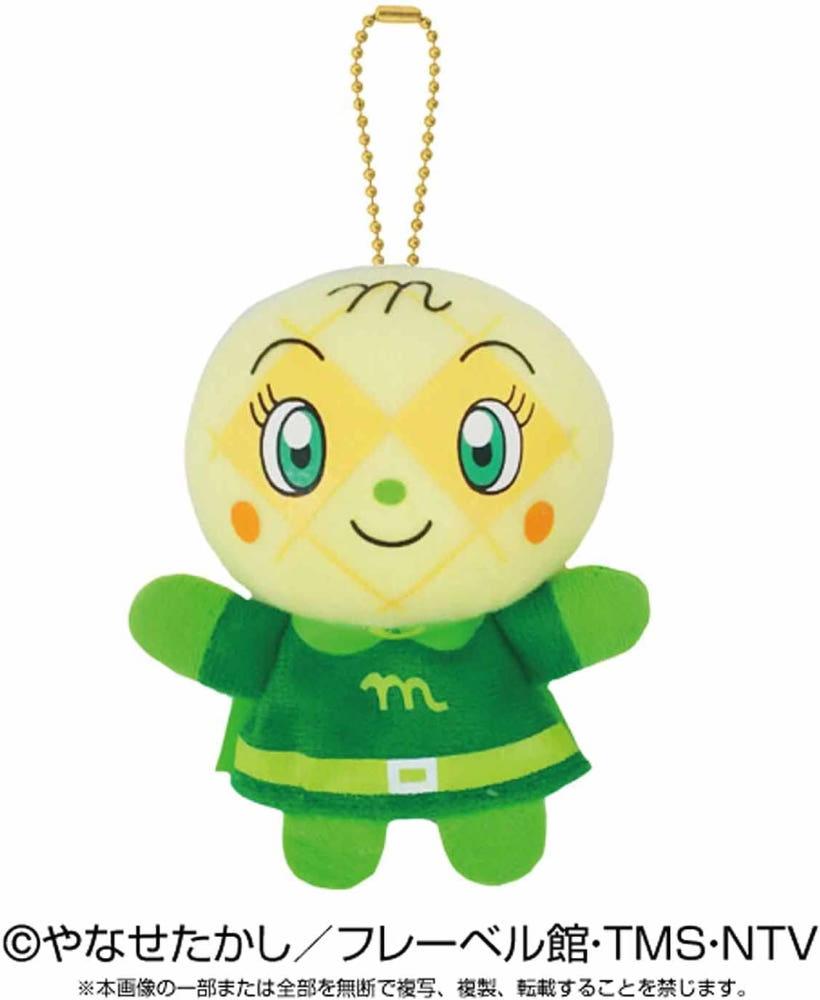 호빵맨 메론빵맨 인형 메론빵소녀 키링 열쇠고리 키체인 일본 정품