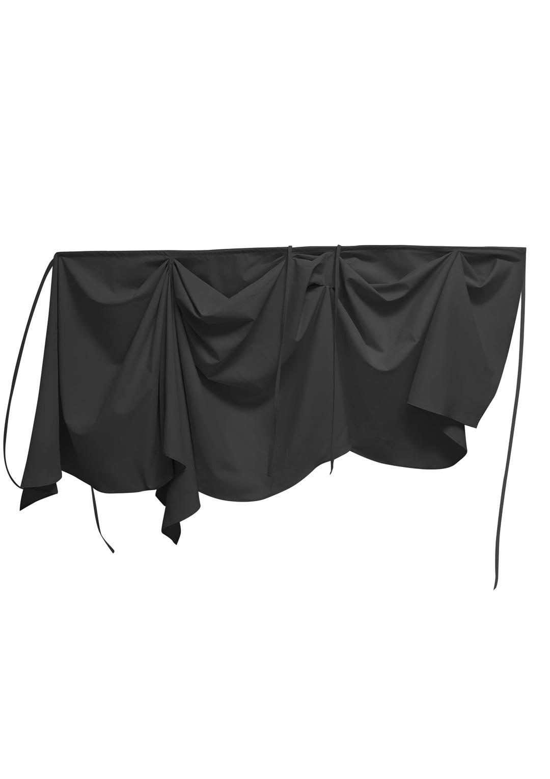 MULTIWAY LAYERD SKIRT . BLACK