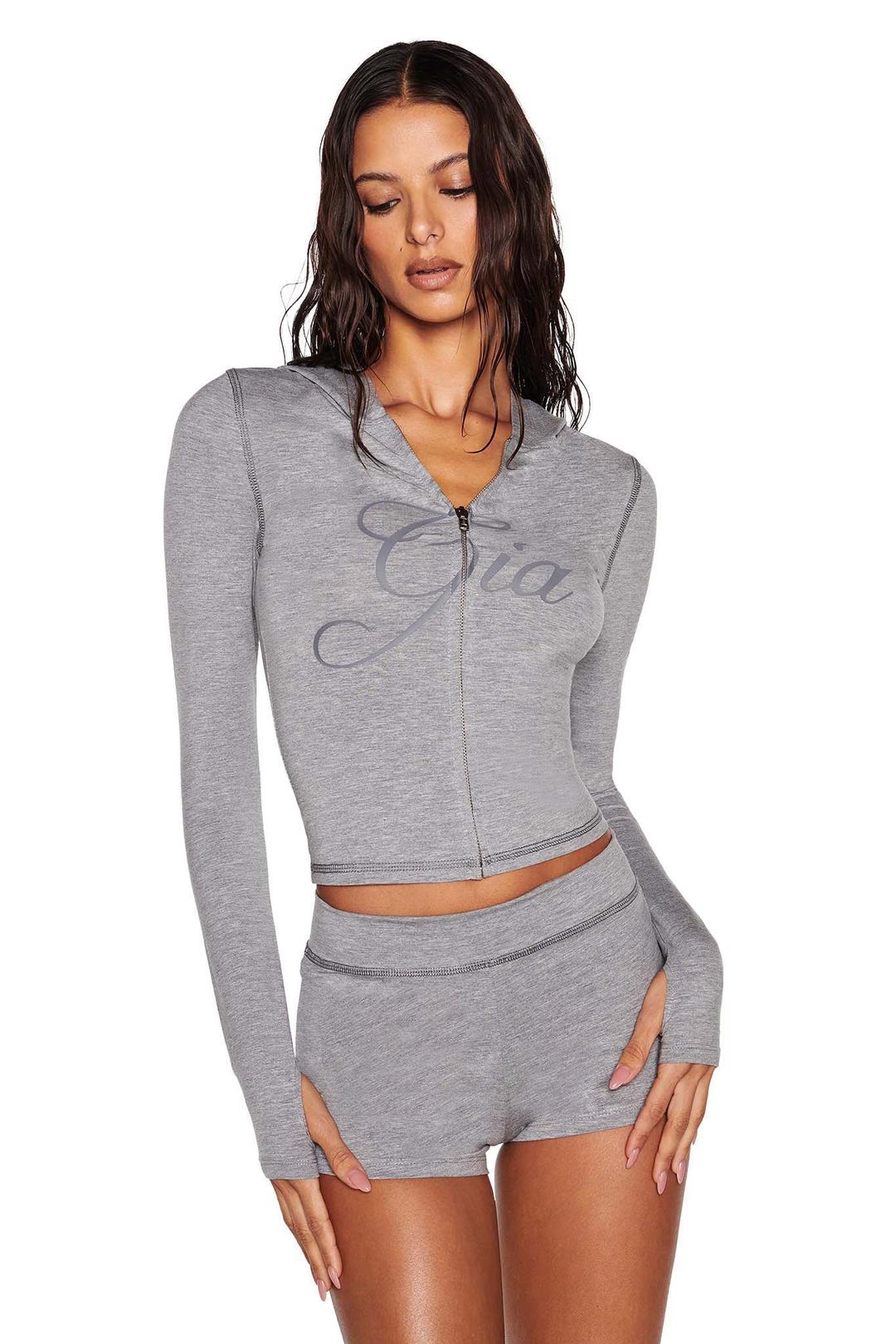 BLARE HOODIE - GREY : HEATHER GREY