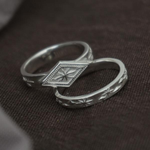 shape of brightness ring #002 ⎜빛의 형태 링 #002 (2colors)