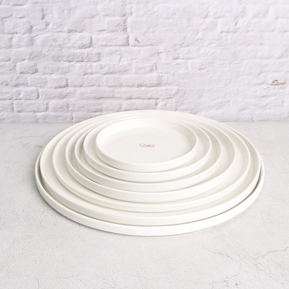 크레아트 호텔웨어 일자 원형접시 (7size)
