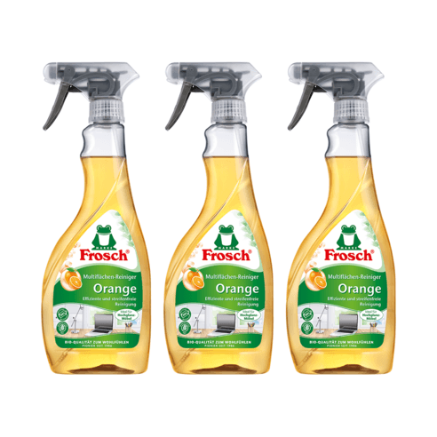 [김혜자 세제] 프로쉬 독일 가전 가구 오렌지 멀티 클리너 500ml 단품 청소 세제, 500ml, 3개 - 다목적세제 | 쿠팡