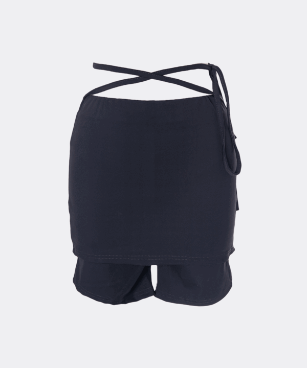 발레코어 3부 바이커 스트링 치마레깅스