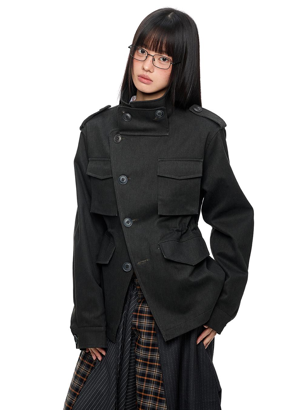 Carbon Wash Flap Work Jacket