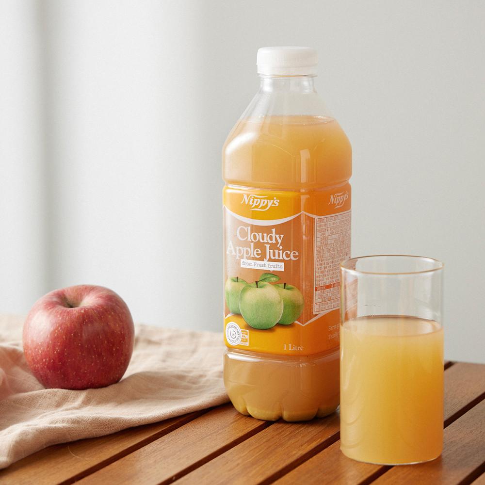 [니피] 호주 100% 콜드 프레시 착즙 주스 클라우드 애플/자몽 1LX4병 [원산지:호주산(화인에프앤드비코리아)]