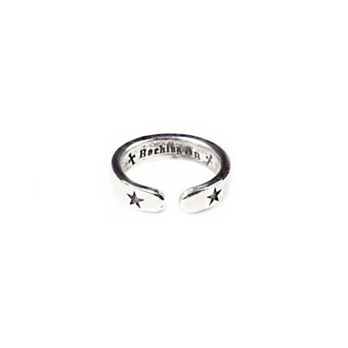 NO.R137 AG Tiny StarKnuckle Ring