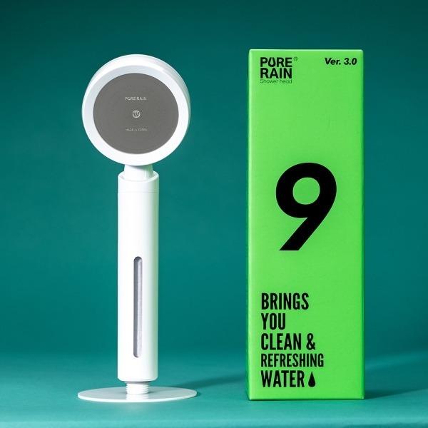 퓨어레인 3세대 윈도우 PR-9W 녹물 정수 필터 샤워기 헤드
