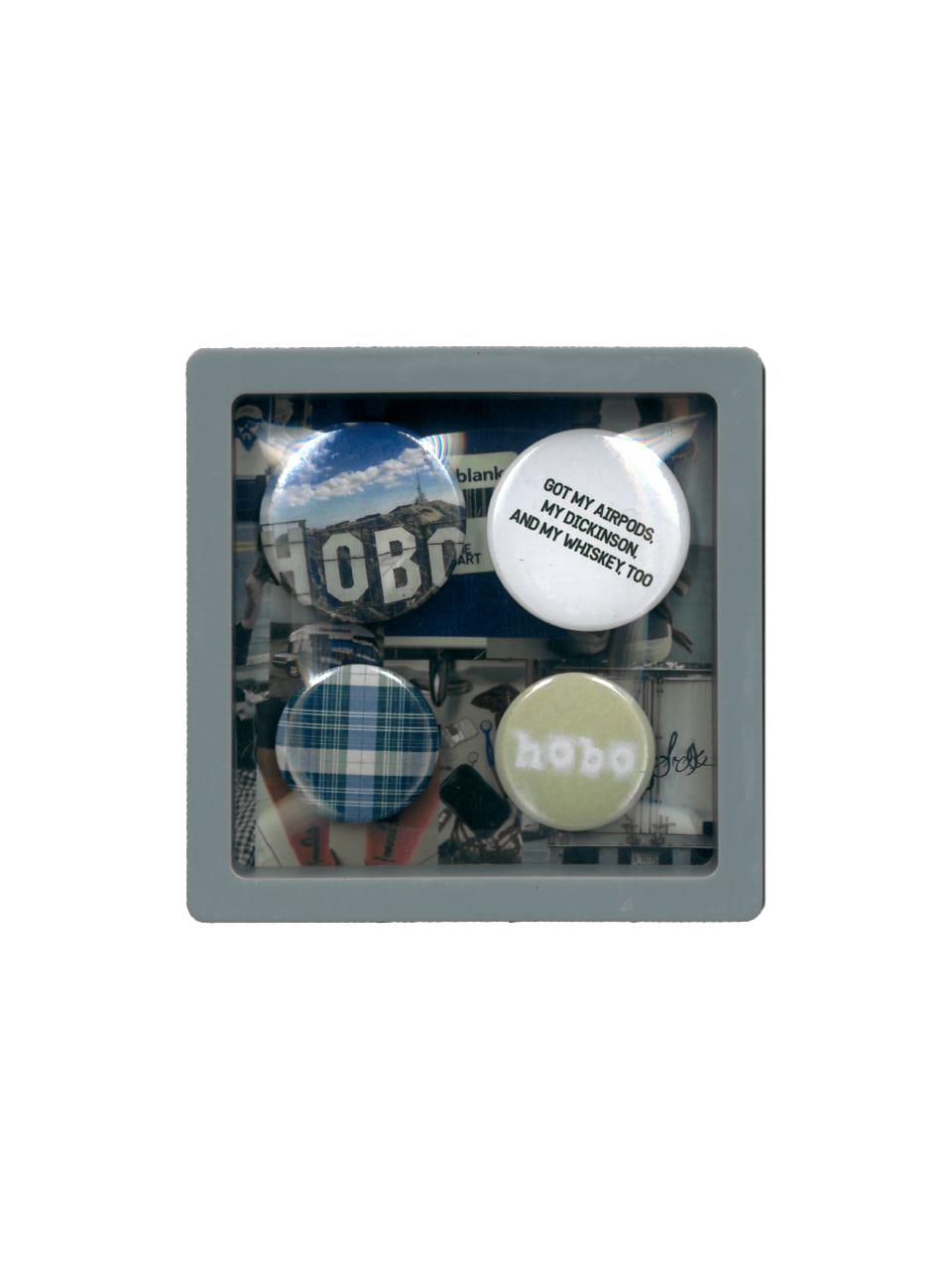 HOBO Pin Badge (Folk)