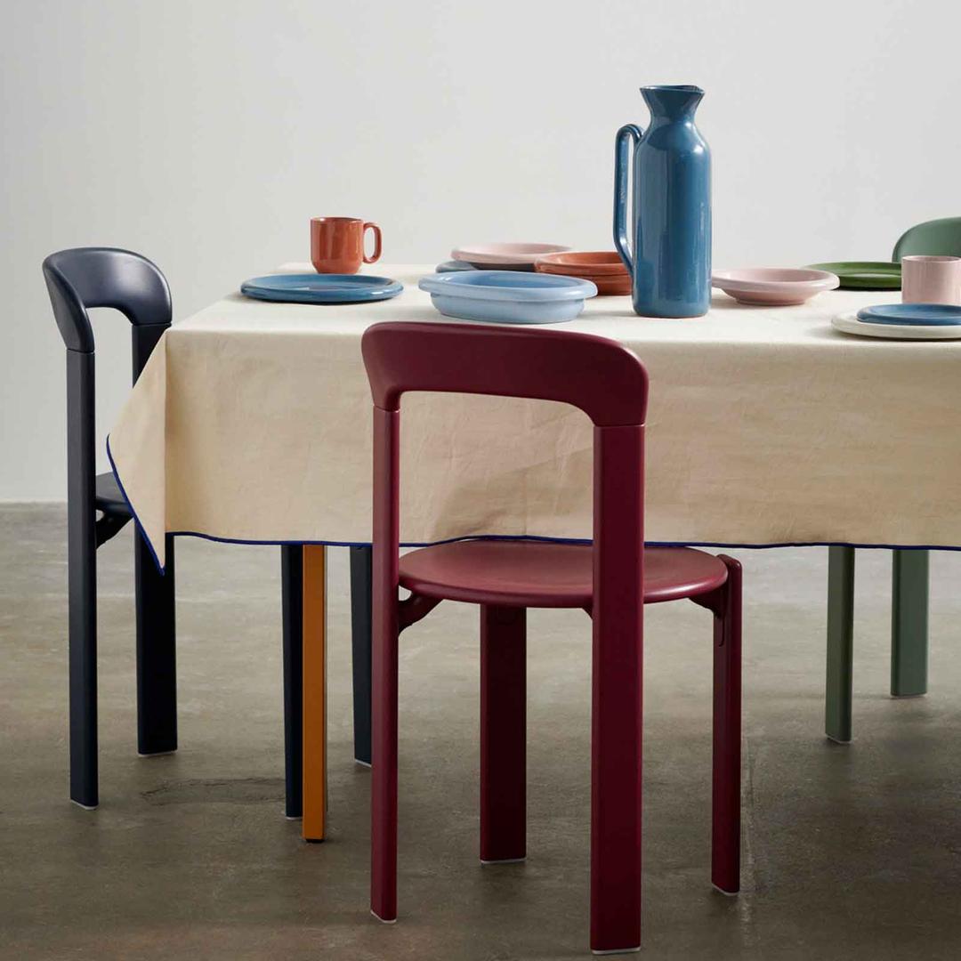 헤이 레이 체어 그레이프 레드