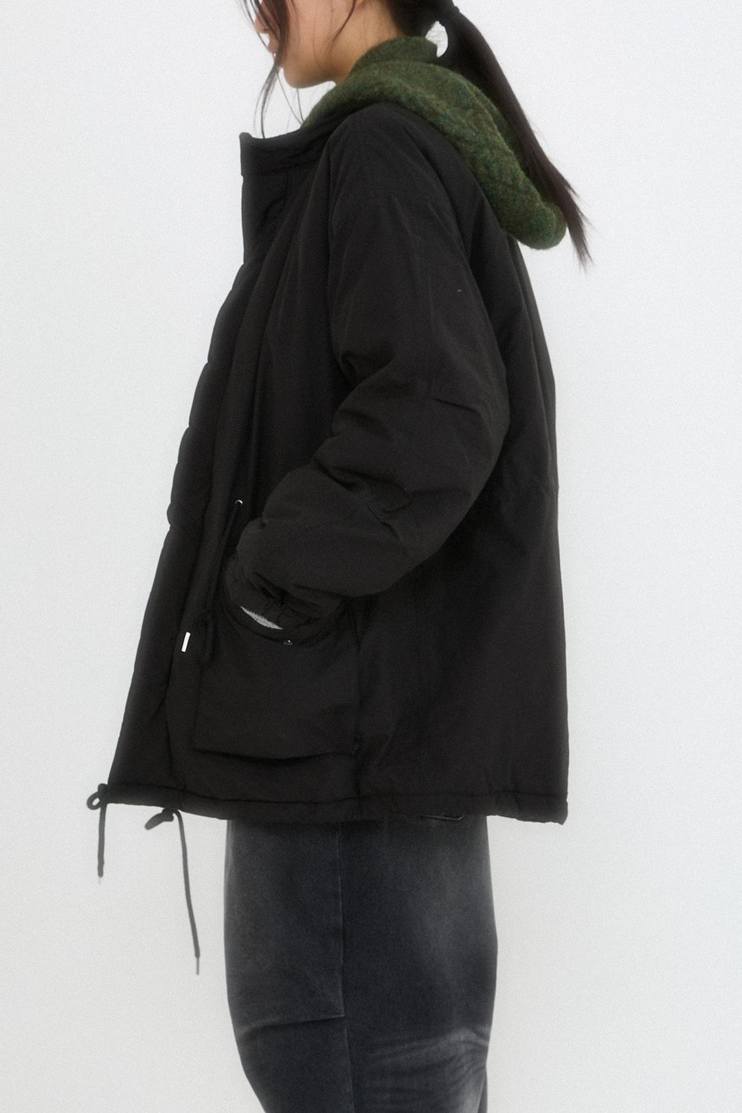 FISHTAIL HALF PADDING JUMPER