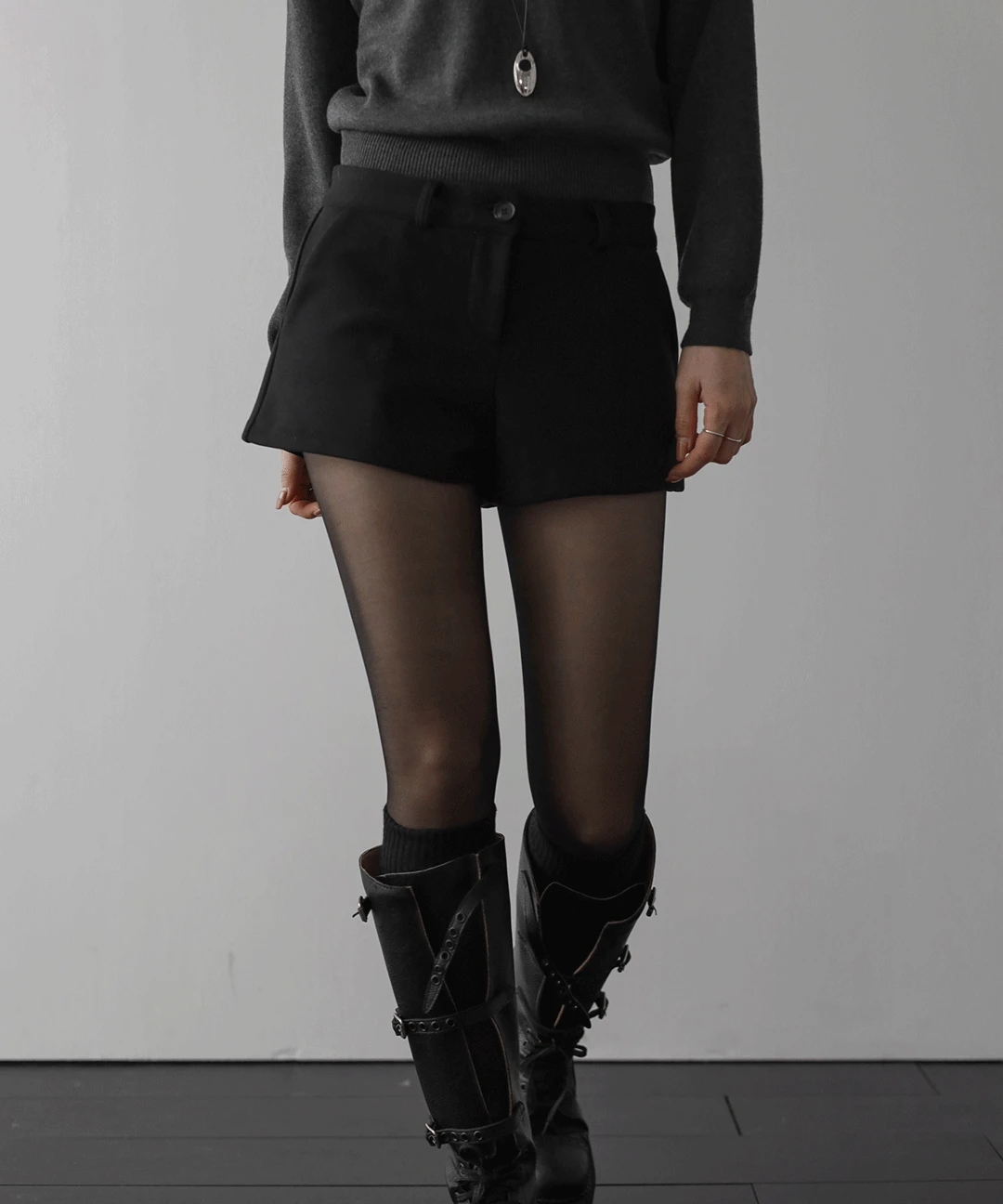 기모 마이크로 숏 팬츠