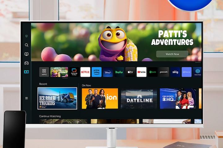 [최대24.5만]삼성 81cm 스마트 모니터 M5 S32CM501 화이트 넷플릭스