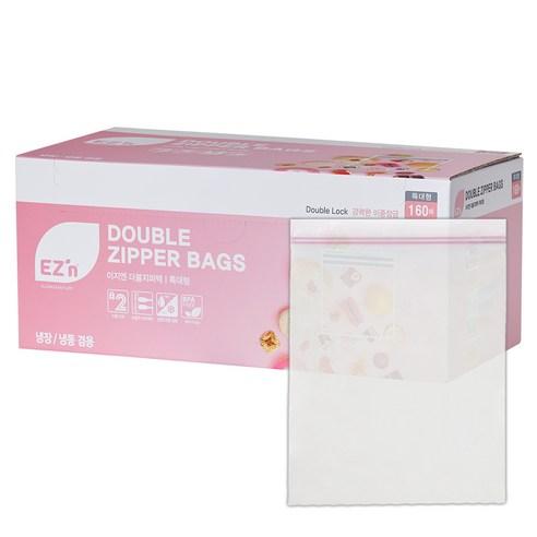 EZn이지엔 더블지퍼백 냉장 냉동 겸용 - 지퍼백 | 쿠팡