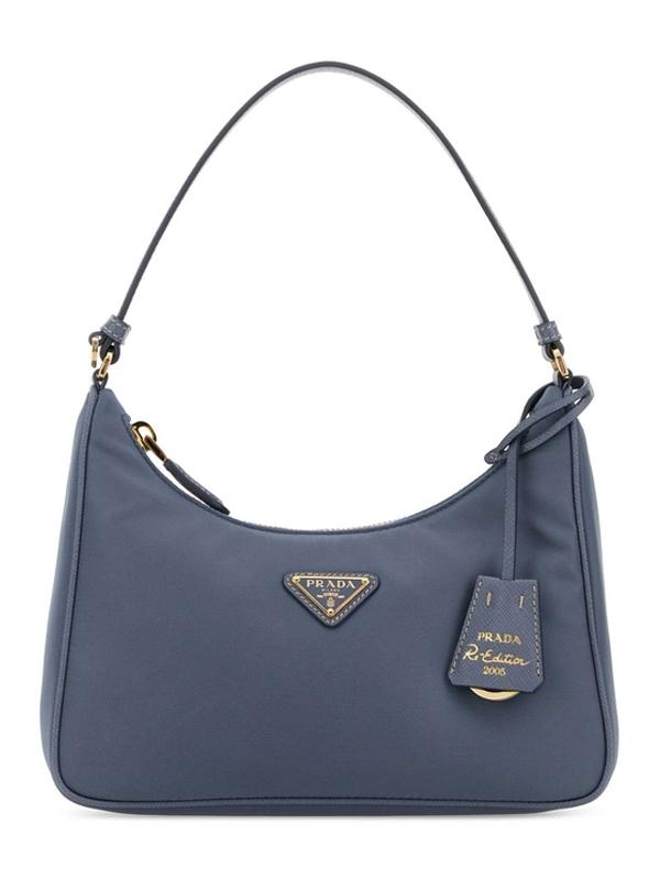 프라다 블루 숄더백