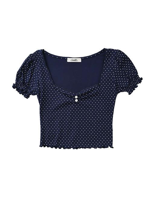 [CLaddA] kitten t, dot navy