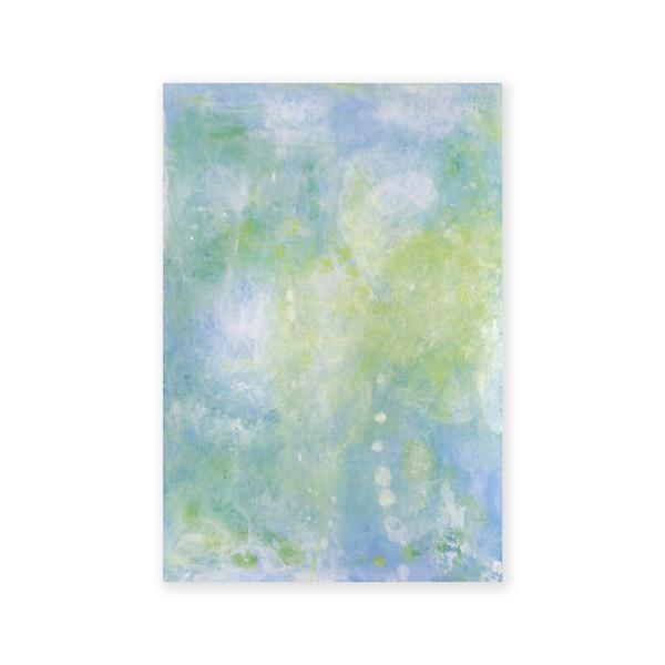 [post card] 여름 바다의 거품