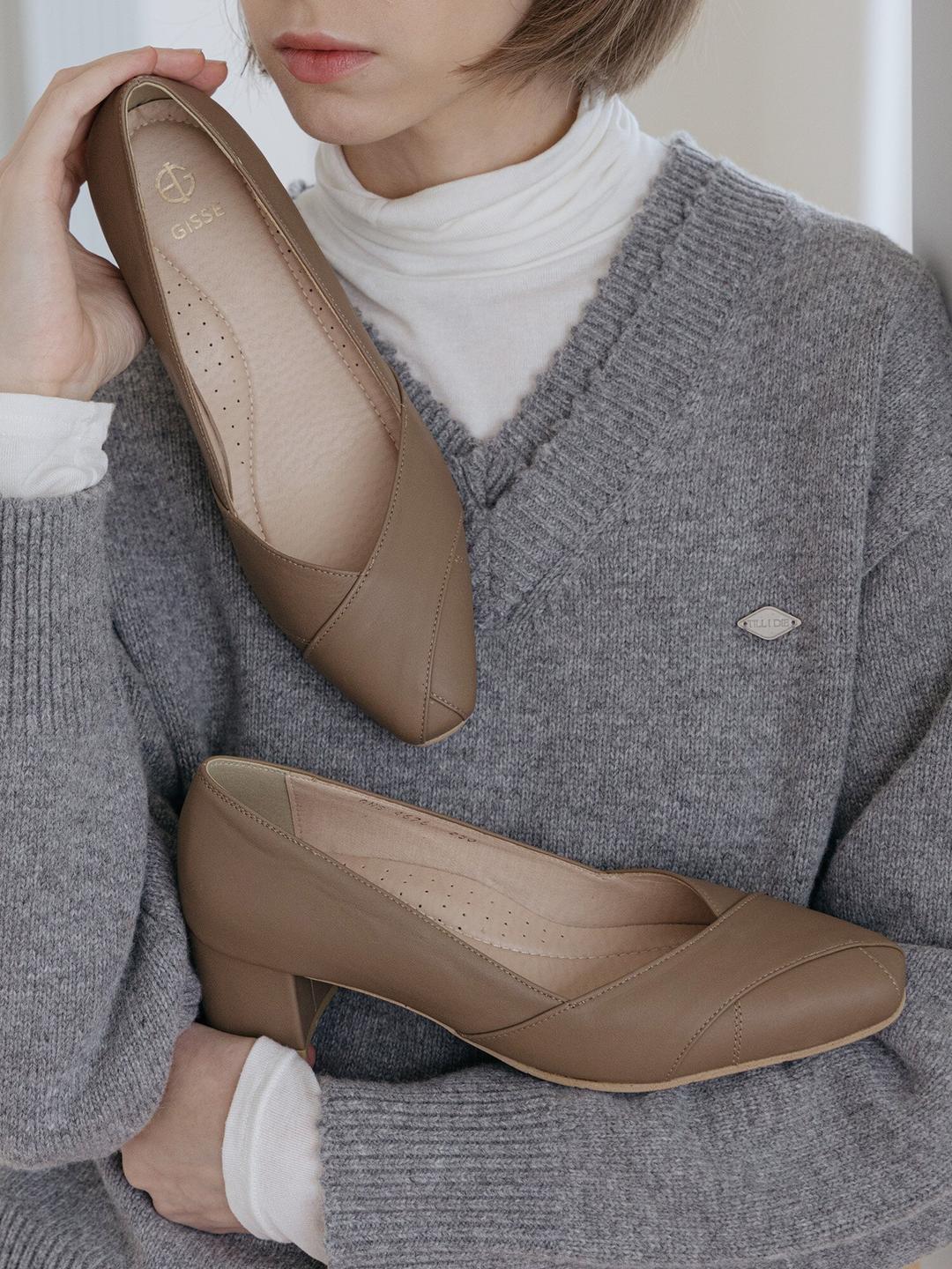 지쎄 [단독선오픈] 천연가죽 오드리 펌프스 GIS-46276 GIS-46276