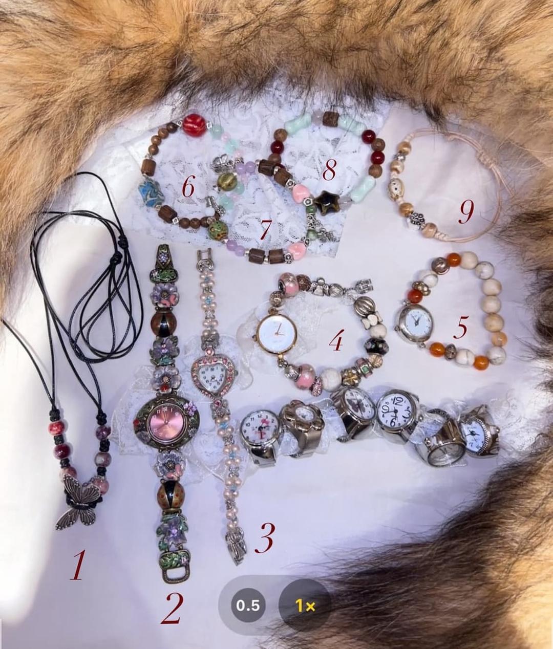 Watch&bracelet&necklace☯️🪽 | 후루츠패밀리