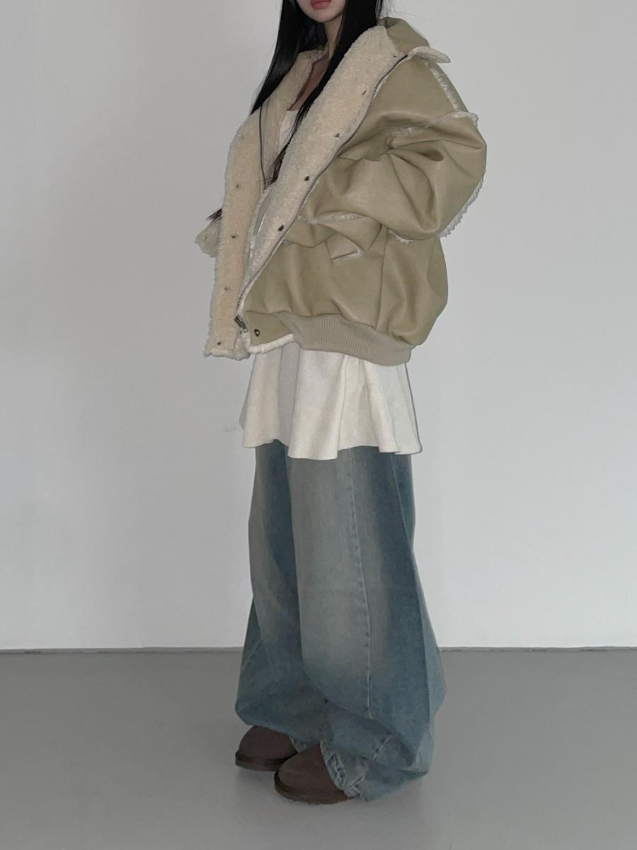 leather mustang jp(2 color)