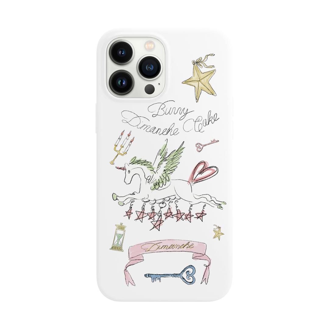WHITE UNICORN CASE