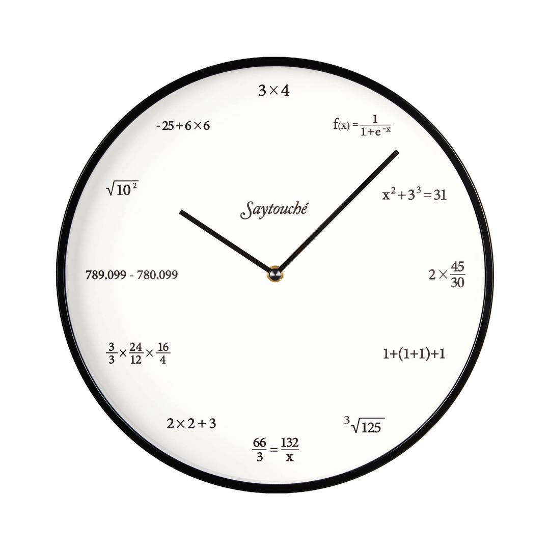 Quiz Wall Clock (White)