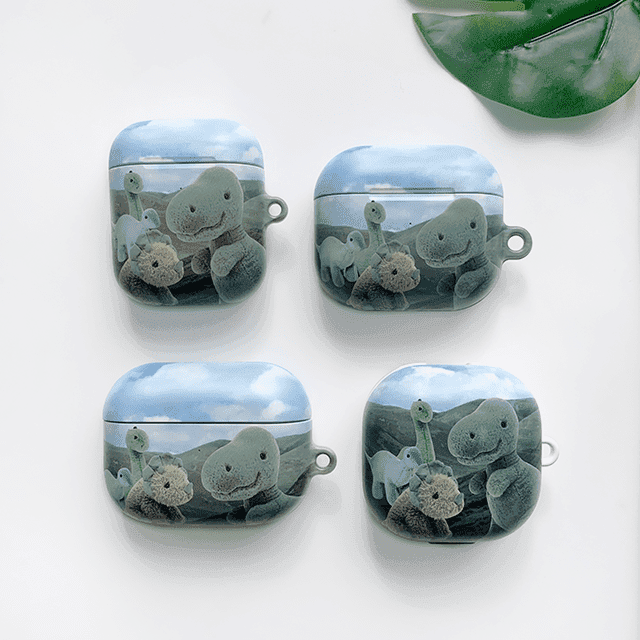 [에어팟 버즈 다이노파크 하드케이스] 에어팟1/2 에어팟 3 에어팟 프로 버즈 라이브 케이스