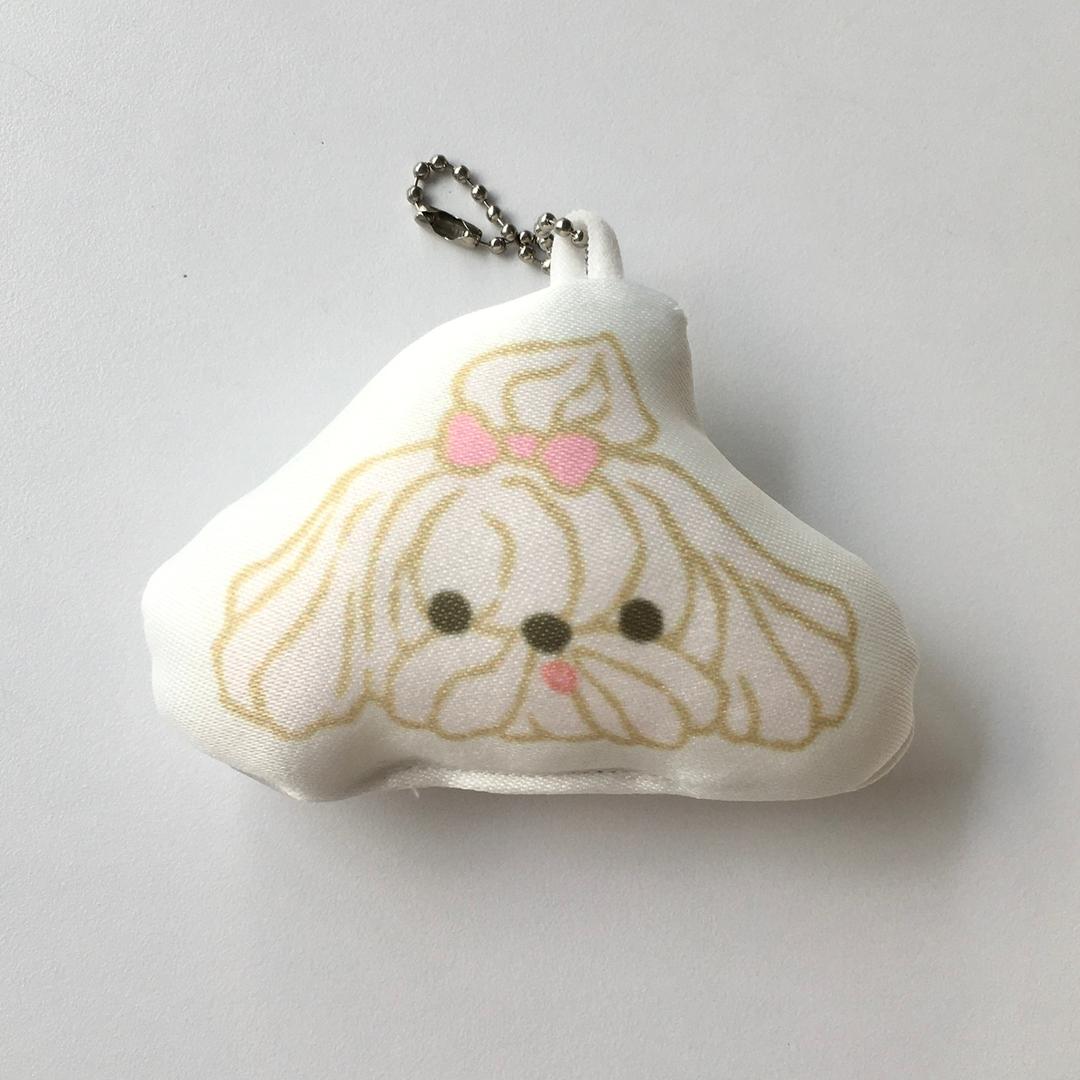 mi❤︎littleboutique 크림퍼피 쿠션키링