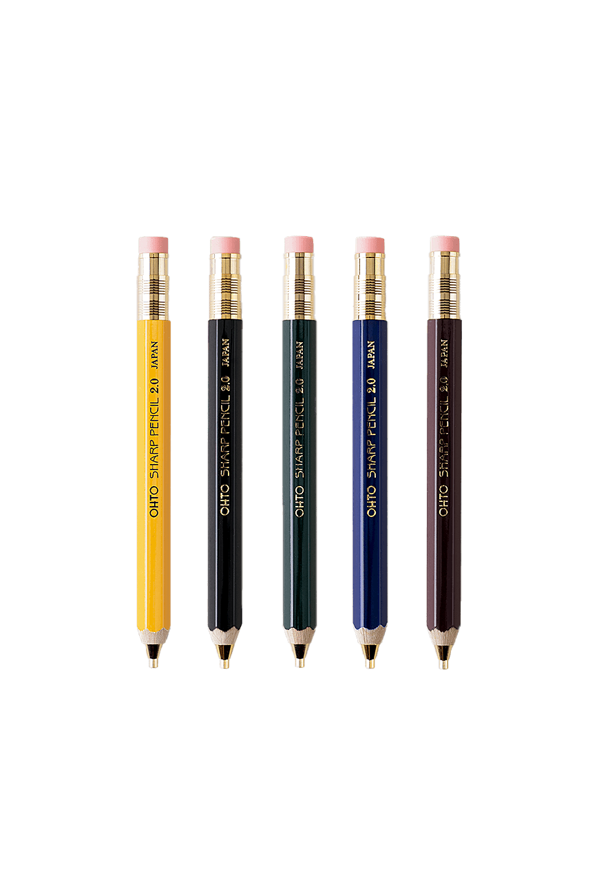목재 홀더 샤프 Wooden Mechanical Pencil 2.0mm