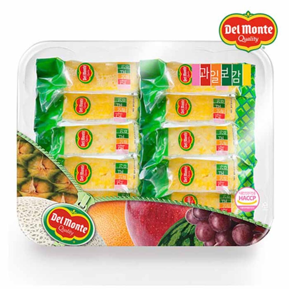 델몬트 파인애플스틱 과일보감 골드파인스틱 900g (90gx10입)