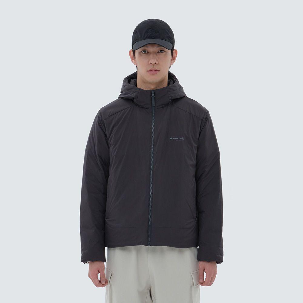 랜드프로 후드 구스 다운 자켓 Dark Charcoal (S24ZMTDJ72)